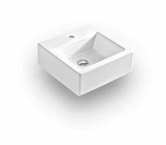 countertop washbasin 50 50 x 48 L290 Fuori Box 80 lavabo sospeso /