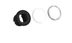 mm > Indice di protezione: IP20 Monopresa Pix corrente Fornitura 1 elemento presa, cavo di alimentazione 2 m con spina Schuko 3 anelli decorativi (in colore nero,