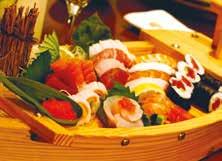Sashimi salmone, tonno, branzino 054 SASHIMI