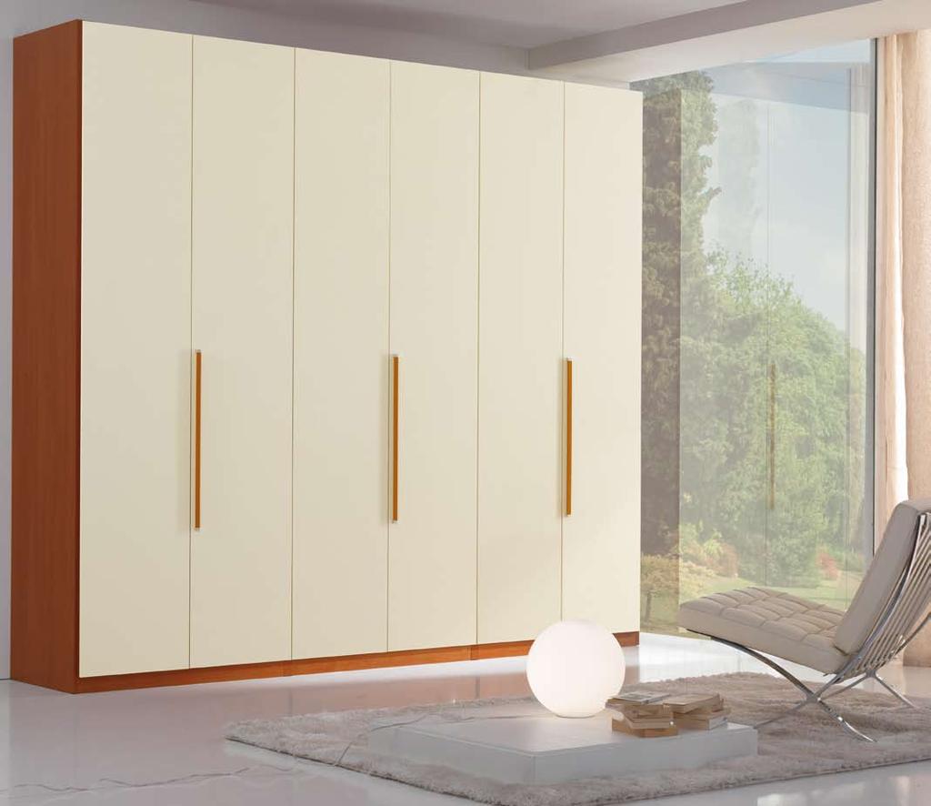 : RL0296 L 184 P/W 56 H 247 nobilitato bianco nobilitato panna laccato corda _BATTENTE _HINGED DOOR