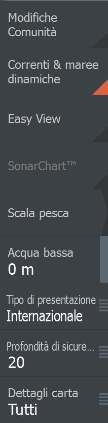 Si tratta di informazioni sugli utenti o modifiche caricate nella comunità Navionics dagli utenti stessi e disponibili nella cartografia Navionics.