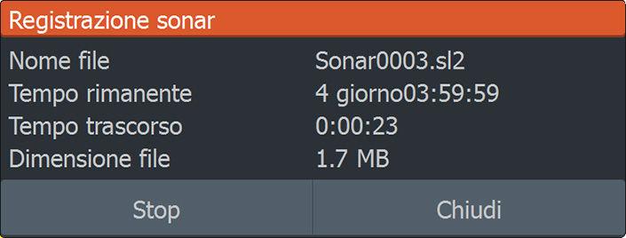 Crea StructureMap Ú Nota: Questa opzione è disponibile solo sui modelli che dispongono di funzionalità TripleShot/StructureScan.