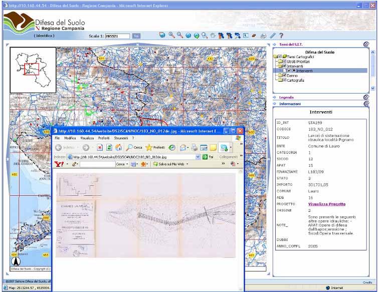 WEB GIS INTERVENTI