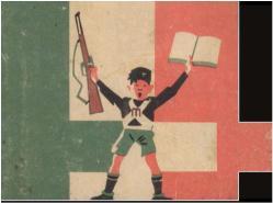 La mostra permanente: temi e articolazione è intitolata libro e moschetto scolaro perfetto: ideologia e propaganda nella scuola elementare del periodo fascista (1922-1943)».