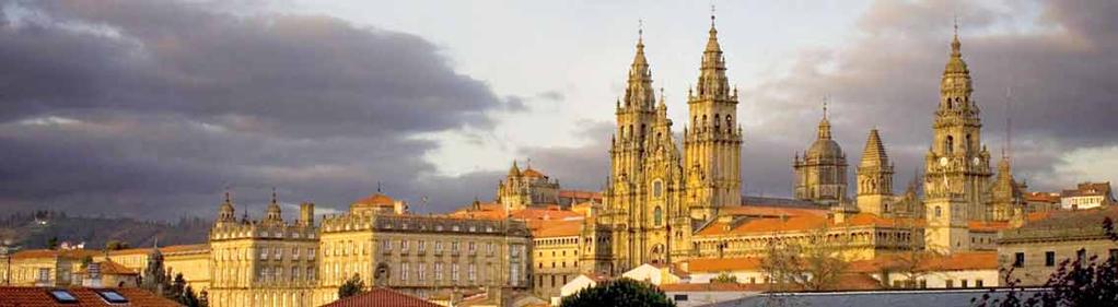 Santiago de Compostela deve la sua fama all apostolo Giacomo il Maggiore le cui sacre spoglie, secondo la tradizione, riposano nella splendida cattedrale, capolavoro dell arte romanica e barocca.
