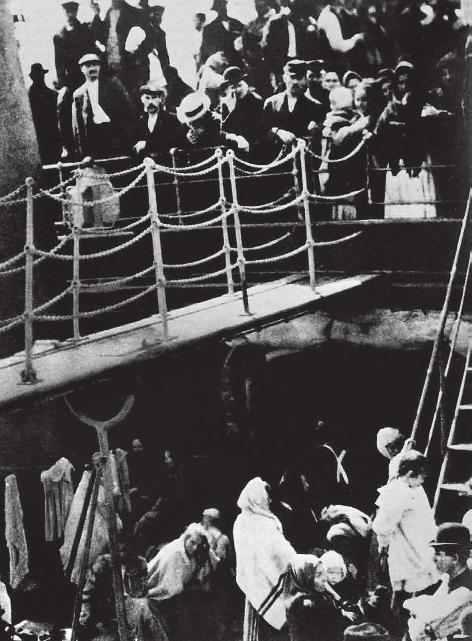 Jacob A. Rijs, Emigranti in viaggio per l America: lo sbarco a Ellis Island, 1888.