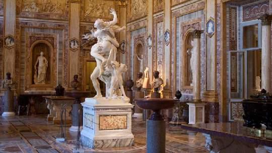 NOW AVAILABLE BORGHESE GALLERY AND MUSEUM The unmissable Galleria Borghese, also known in English as Borghese Gallery, is housed in the Villa Borghese, a beautiful and elegant mansion.