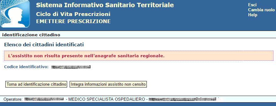 Figura 20 Dopo aver selezionato il tasto Cerca l applicazione esegue una ricerca in archivio e, compatibilmente con i filtri inseriti dall utente e con le regole che gestiscono la visibilità dei dati