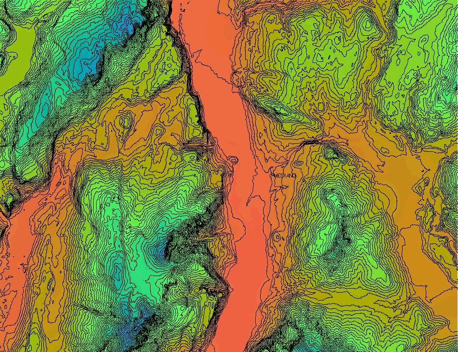 Carte tematiche Dati, primitive e rappresentazione Punti, linee ed aree Carte a isolinee - III per