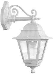 Outdoor lanterns - molten aluminium, glass diffusers, porcelain lamp holder E27.