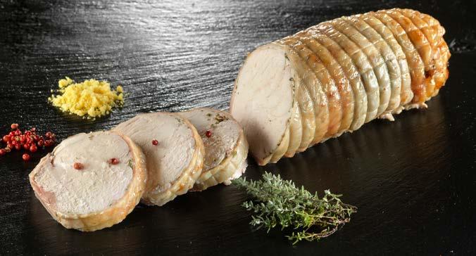 Carne di italiana origine cod: 86664 d Arrosto di petto di pollo Gourmet con