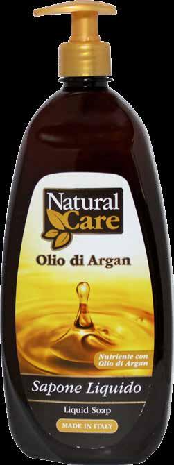 LINEA OLIO DI ARGAN Natural Care presenta una linea completa, arricchita con prezioso Olio di Argan,