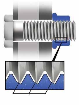 Presentazione dei prodotti Da oltre trent'anni nell'industria viene utilizzata la tecnologia Spiralock quando è necessario evitare la rottura di giunti filettati di importanza critica e sottoposti a