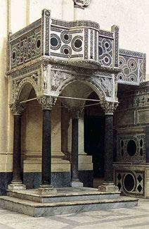 Pulvìno Elemento architettonico di origine bizantina, posto tra il capitello e l imposta dell arco.