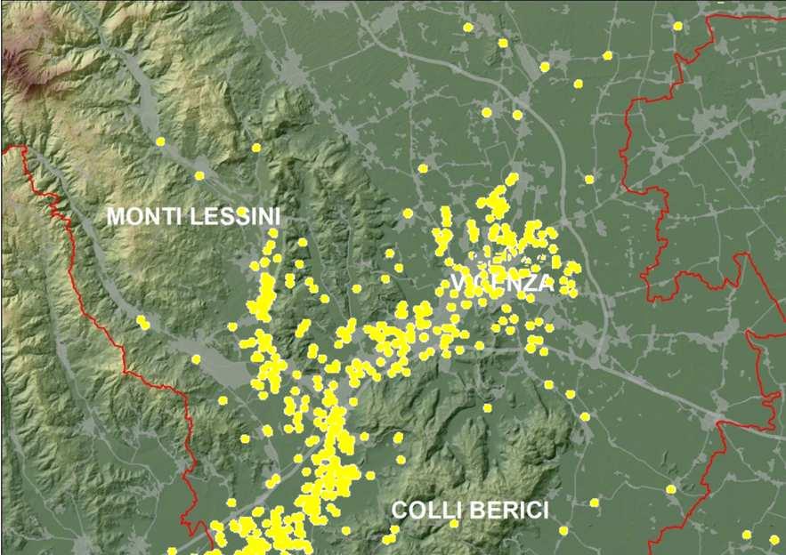 3700 CAMPIONI delle diverse matrici ambientali (acqua,