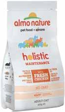 HOLISTIC MAINTENANCE alimento secco completo per gatti adulti, ricetta