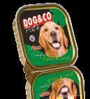 Premium Quality DOG&CO BOCCONI POLLO E TACCHINO Carni e derivati (pollo,00%, tacchino 4,0%), cereali,