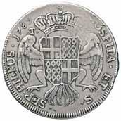 3305 Federico II (1519-1540) Mezzo grossetto - Stemma - R/ Testa laureata di Virgilio a s.