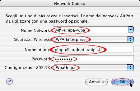 Verificare se la connessione è avvenuta, aprendo una pagina web. Se con diversi tentativi non è possibile stabilire la connessione ad internet, passare al punto 4.