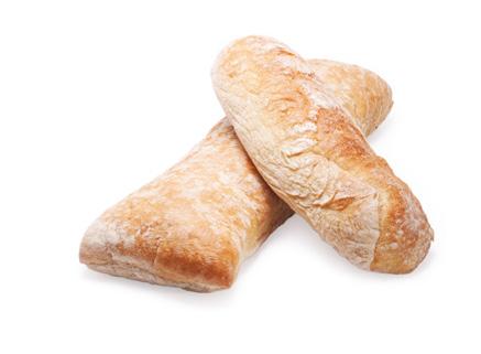 Ingredienti: Farina di grano tenero tipo 0, pasta acida in polvere (frumento), sale, agente di trattamento della farina: acido L-ascorbico, - Baguette Pandelcampo - Ciabatta Pandelcampo - Pugliese