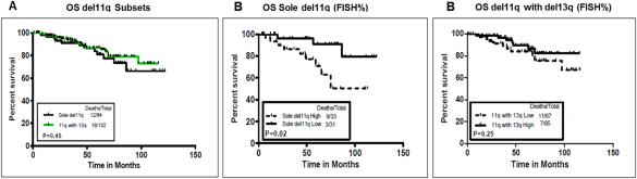 Un alta percentuale in FISH di delezione 11q in pazienti con leucemia linfatica cronica è un