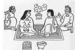 La società Alla base della società azteca c era il popolo. Le cariche di tipo militare, amministrativo, giudiziario e religioso erano prima elettive e poi divennero ereditarie.