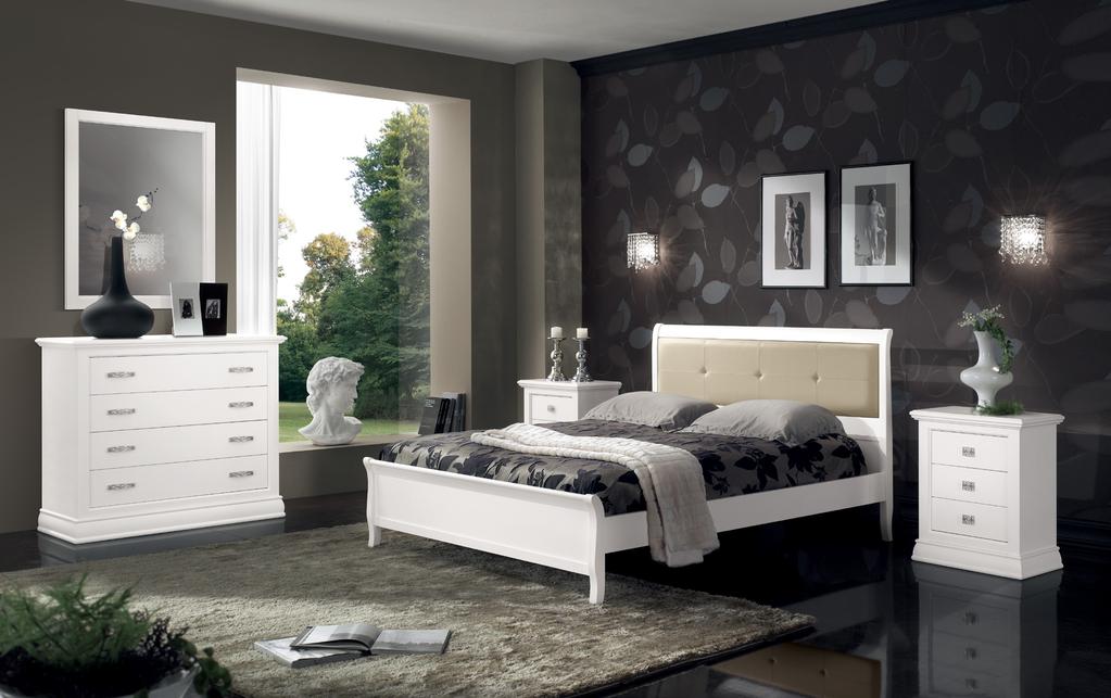 32 ITALIANCLASSICBEDROOMFURNITURE 33 ITALIANCLASSICBEDROOMFURNITURE CAMERA ANTONELLA PRECIOUS MATERIALS AND GEOMETRICAL SEVERITY. THE FASCIONATION LIES IN BEING PROTAGONIST IN EVERY SITUATION.
