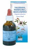 Integratore di Valeriana Officinale, con Passiflora e Biancospino estratti idroalcolici.