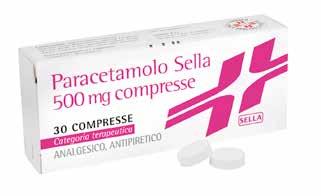 TOSSE, FEBBRE E INFLUENZA BEST SELLER MEDICINALE PARACETAMOLO SELLA 500 mg COMPRESSE (REF.