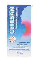 Specialità medicinale a base di Cetilpiridinio cloruro 0,1%. SENZA ZUCCHERO.
