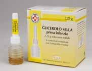 MICROCLISMI E MINICLIS Medicinale GLICEROLO SELLA - PRIMA INFANZIA 2,25 g (REF.