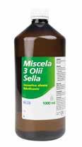 Medical Device MISCELA 3 OLII SELLA MD (REF. 6202) flacone da 1000 ml Emolliente delle feci, lassativo. Preparato a base di Olio di vaselina (33,3%), Olio di oliva (33,3%), Olio di mandorle (33,3%).