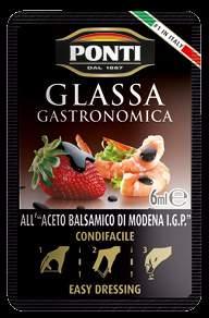 Gamma Glasse CONDIMENTI MONODOSE ORDINE / ORDER Cod.