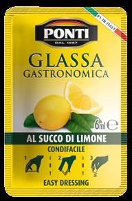 8905 M 6ml Glassa Gastronomica alla Soia Monodose Ponti Porzione singola di Glassa Gastronomica alla Soia Ponti Glaze with