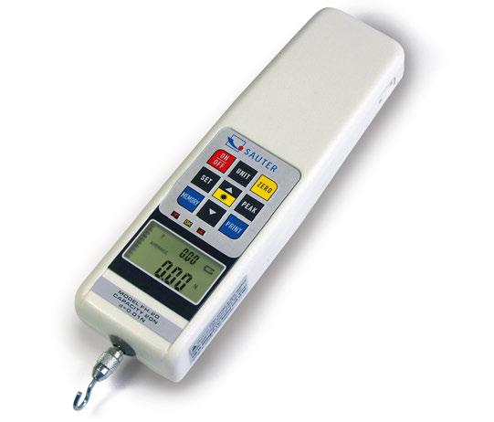 Dinamometro digitale FH-S 01 Dinamometro digitale universale per prove di trazione e compressione con sensore di misurazione integrato ed interfaccia RS-232 Display reversibile con retroilluminazione