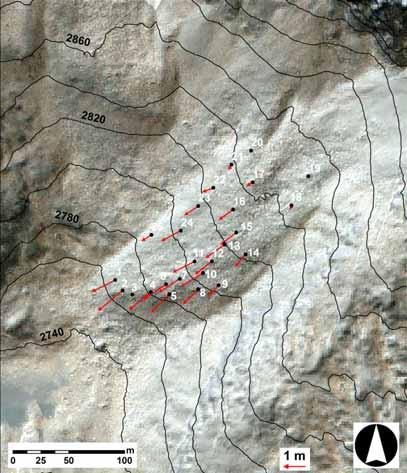 Monitoraggi topografici Passo del Maroccaro Val d Amola