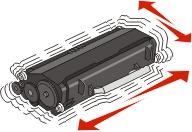 Attenzione - Possibili danni: quando si sostituisce una cartuccia di toner, evitare di esporre la nuova cartuccia alla luce