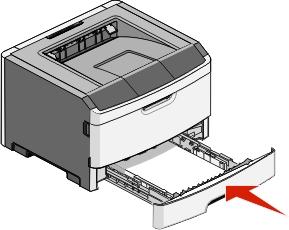 8 Se è stato caricato un tipo di carta diverso da quello caricato in precedenza nel vassoio, modificare l'impostazione Tipo di carta per il vassoio dal pannello di controllo della stampante.
