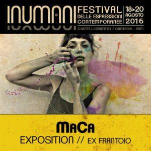 Valentina Certo, che è anche organizzatrice dell Inumani Festival, tenutosi a Castell Umberto nel 2015 e nel