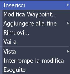 Ordina Controlla il modo in cui sono ordinati i waypoint (ordine alfabetico o per distanza).