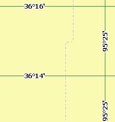 Menu Impostazioni Cartografia Reticolo Visualizza i valori di base per latitudine e longitudine e questo