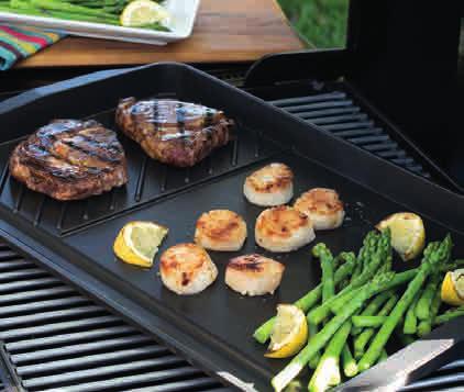 Grilling Indoor/Outdoor Cookware 17 La linea Grilling Indoor/Outdoor Cookware si adatta perfettamente sia alle cucine di spazi interni che di spazi esterni.