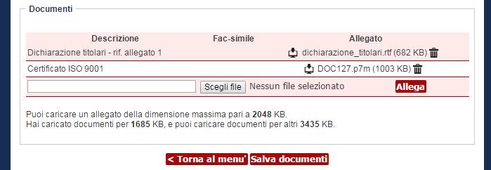 Il nome del file selezionato verrà visualizzato a fianco del pulsante Sfoglia come sotto illustrato. 3.