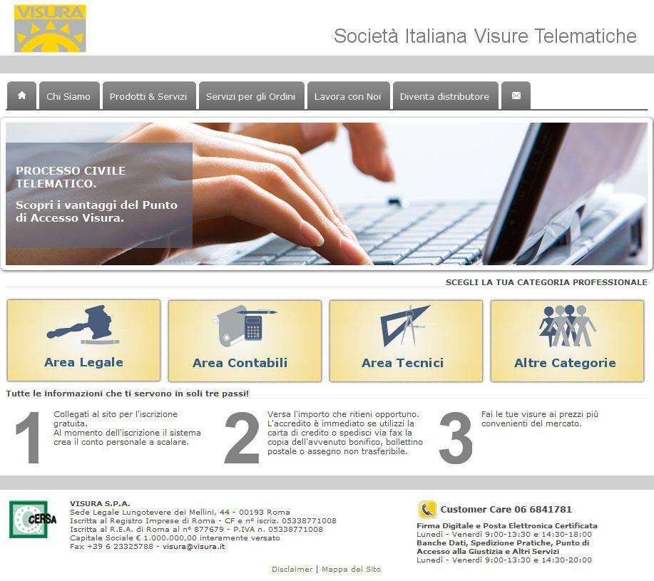 PdA collegamento e registrazione 1 strumento 1 portale 1 conto Il Punto di Accesso al Processo Civile Telematico è integrato nei servizi di consultazione delle Banche Dati.