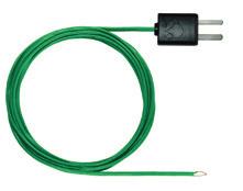 000 C 0602 5792 Sonda stagna TC Tipo K, a immersione/penetrazione, con cavo 114 mm 50 mm Ø 3,7 mm -60 +400 C 7 sec 0602 1293 Termocoppie Termocoppia con adattatore T/C, flessibile, lunghezza 800mm,