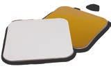 IMBALLI per TORTE 79CAR185 Quadrelle bianco-oro dm 20 cartone 1 dm.