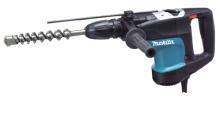 martelli makita art.hr4001c watt 1110 J 9,5 funzioni di: rotazione + percussione, solo percussione, attacco porta utensili SDS-MAX, regolazione scalpello in 12 posizioni, capacità foratura cemento mm.