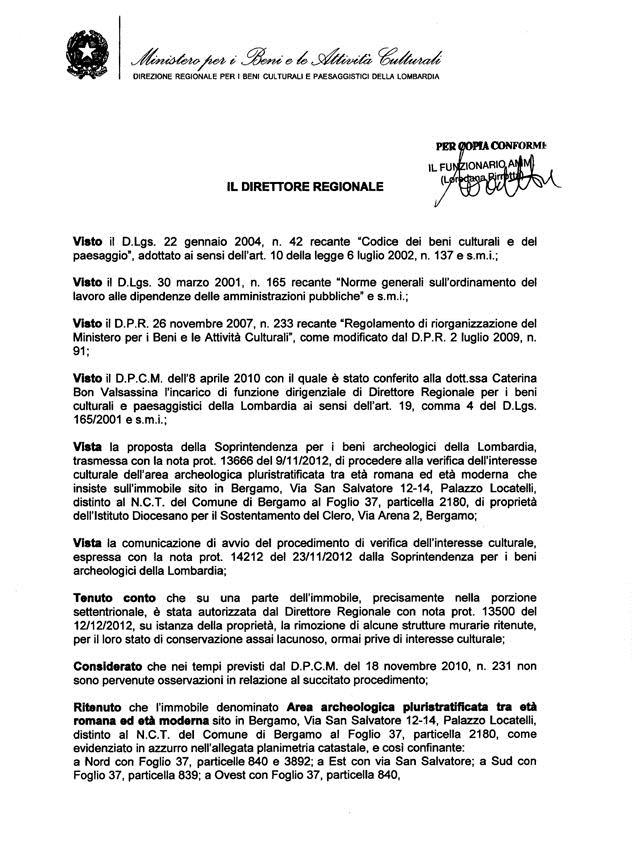 appa catasta e Pr priet Istitut Di cesa per i S ste ta e t de C er Decret 22 02 2013 tifica Dati Catasta