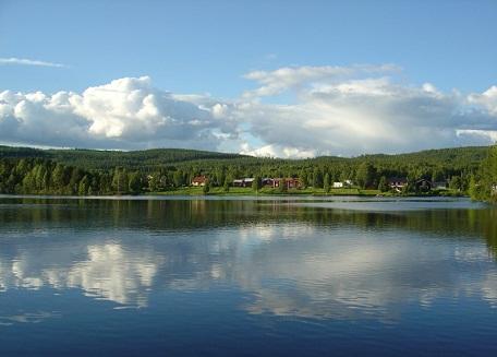 Torneälven chesegna il confine con la Finlandia 2. Lule 3.