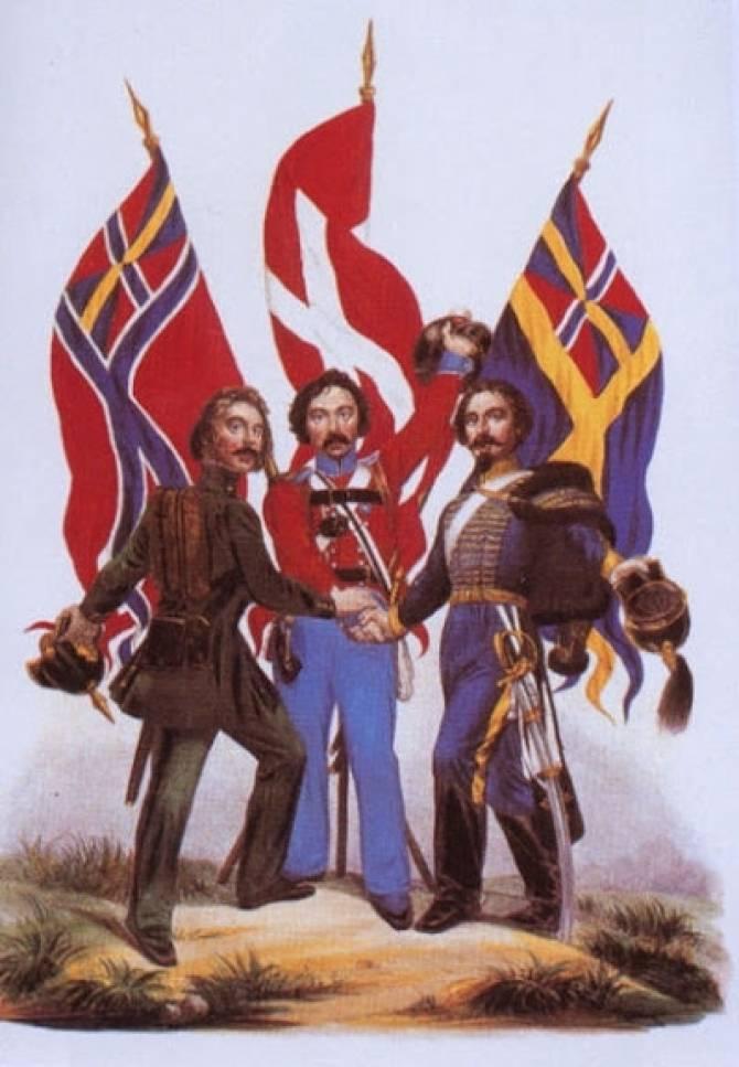 Ø Dal 1937 al 1523 fu unita a Norvegia e Danimarca sotto un unico monarca costituendo